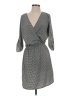 Guess 100% Polyester Houndstooth Gray Casual Dress Size S - photo 1