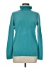 Appleseeds 100% Acrylic Teal Turtleneck Sweater Size M - photo 1
