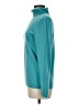 Appleseeds 100% Acrylic Teal Turtleneck Sweater Size M - photo 5