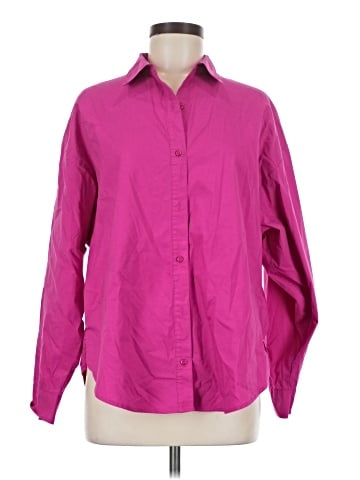 Express Long Sleeve Button-Down Shirt (view 1)