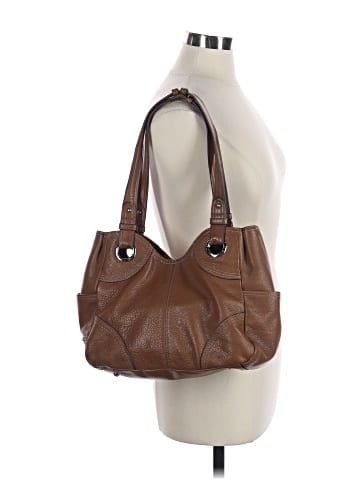 Tignanello Leather Shoulder Bag (view 2)