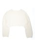 Zara 100% Polyester Solid Ivory Pullover Sweater Size 11 - 12 - photo 2