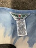 Hard Tail Tie-dye Blue Short Sleeve Blouse Size M - photo 7
