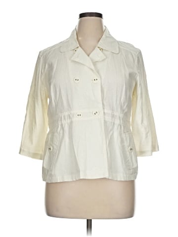Buttons 3/4 Sleeve Button-Down Shirt (view 1)