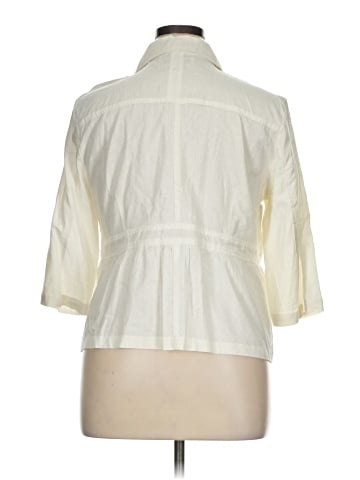 Buttons 3/4 Sleeve Button-Down Shirt (view 2)