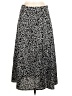 Shein Animal Print Silver Casual Skirt Size 6 - photo 1