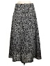 Shein Animal Print Silver Casual Skirt Size 6 - photo 2