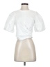 Assorted Brands White Short Sleeve Top Size S - photo 1