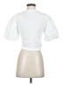 Assorted Brands White Short Sleeve Top Size S - photo 2