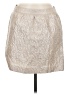 Ann Taylor LOFT Metallic Silver Formal Skirt Size 6 - photo 1