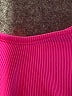 Shein Color Block Orange Cocktail Dress Size L - photo 7