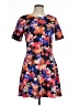 CeCe Floral Orange Casual Dress Size 10 - photo 1