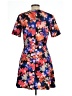 CeCe Floral Orange Casual Dress Size 10 - photo 2