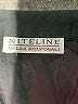 Niteline 100% Silk Solid Black Silk Skirt Size 8 - photo 3