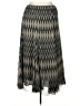 Ruby Rd. 100% Polyester Chevron-herringbone Gray Casual Skirt Size 14 - photo 1