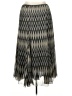 Ruby Rd. 100% Polyester Chevron-herringbone Gray Casual Skirt Size 14 - photo 2