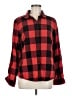 Orvis 100% Cotton Plaid Red Long Sleeve Button-Down Shirt Size M - photo 1