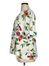 Worthington 100% Polyester Floral White Short Sleeve Blouse Size XL - photo 5
