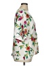 Worthington 100% Polyester Floral White Short Sleeve Blouse Size XL - photo 4
