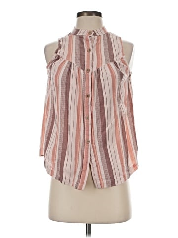 a.n.a. A New Approach Sleeveless Blouse (view 1)
