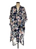 Ark & Co. 100% Polyester Blue Kimono Size L - photo 1