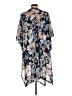 Ark & Co. 100% Polyester Blue Kimono Size L - photo 2