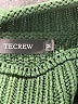 Tecrew Solid Green Turtleneck Sweater Size M - photo 7