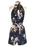 Unbranded 100% Polyester Floral Blue Romper Size 6 - photo 2