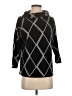 Chico's Argyle Black Pullover Sweater Size S - photo 1