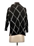 Chico's Argyle Black Pullover Sweater Size S - photo 2