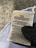 BCBGMAXAZRIA 100% Cotton Blue 3/4 Sleeve Blouse Size M - photo 9