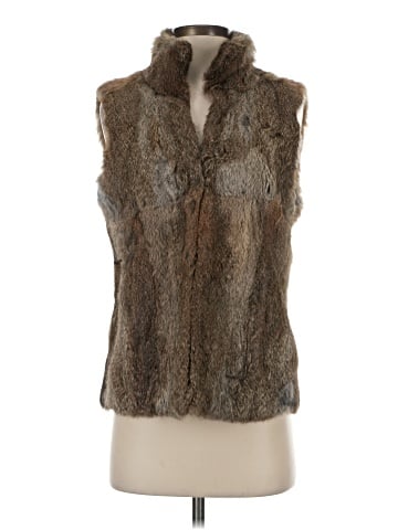 MICHAEL Michael Kors Faux Fur Vest (view 1)