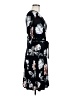 Unbranded Floral Black Casual Dress Size M (estimated) - photo 4
