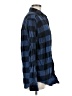 Croft & Barrow 100% Cotton Plaid Blue Long Sleeve Button-Down Shirt Size M - photo 4