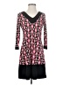 Leota Graphic Pink Casual Dress Size XS - photo 1