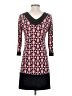 Leota Graphic Pink Casual Dress Size XS - photo 2