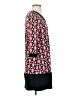 Leota Graphic Pink Casual Dress Size XS - photo 4