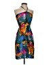 Unbranded Tropical Blue Cocktail Dress Size XS (estimated) - photo 1