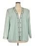 Richards 100% Polyester Teal Blazer Size 24 (petite) - photo 1