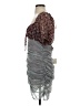 Free People 100% Polyester Silver Cocktail Dress Size S - photo 5