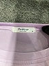 Arshiner Purple Long Sleeve Top Size 8 - photo 3