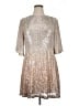 Old Navy Metallic Silver Cocktail Dress Size XL - photo 1