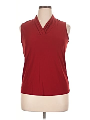 Anne Klein Sleeveless Blouse (view 1)