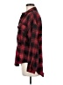 Spoon Plaid Red Long Sleeve Button-Down Shirt Size M - photo 5