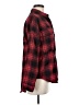 Spoon Plaid Red Long Sleeve Button-Down Shirt Size M - photo 4