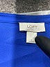 Ann Taylor LOFT Outlet 100% Polyester Blue Long Sleeve Blouse Size L - photo 4