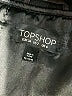 Topshop 100% Polyester Solid Black Jacket Size 2 - photo 6