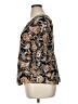 DR2 100% Rayon Brown 3/4 Sleeve Blouse Size 1X - photo 5