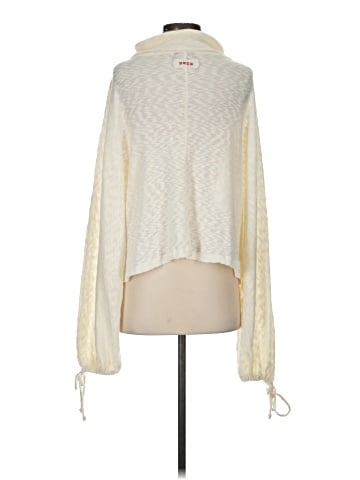 Peace Love World Pullover Sweater (view 2)
