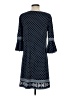 Max Studio Polka Dots Blue Casual Dress Size XS - photo 2